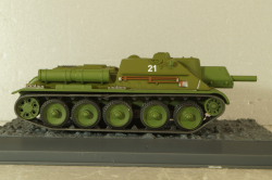 СУ-122 1943г,  Танки, легенды отечественной бронетехники №13, TLOB013, Deagostini 1:43 ( Блистер вскрыт)