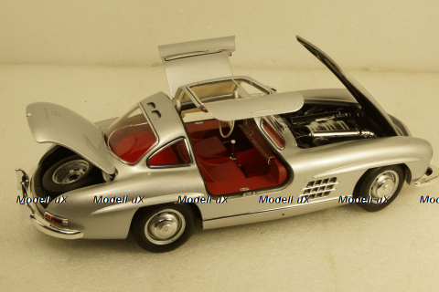 Mercedes 300 SL 1954 Silver, SL-Class, 183850, Norev 1:18