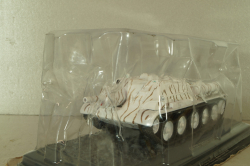 СУ-122 зимний камуфляж 1943г,  Танки, легенды отечественной бронетехники №8, TLOB008, Deagostini 1:43