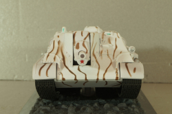 СУ-122 зимний камуфляж 1943г,  Танки, легенды отечественной бронетехники №8, TLOB008, Deagostini 1:43