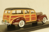 Packard 110 Deluxe Wagon 1941 darkred/black, NEO44651, Neo 1:43