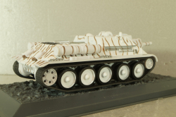 СУ-122 зимний камуфляж 1943г,  Танки, легенды отечественной бронетехники №8, TLOB008, Deagostini 1:43