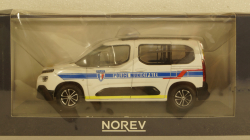 Citroen Berlingo 2020 Police Municipale w/stripping, 155768, Norev 1:43