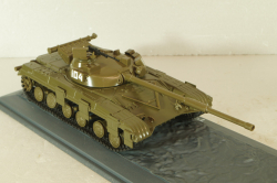 Т-64Б танк 1976, хаки, Танки: Легенды отечественной бронетехники №4, TLOB004, DeAgostini 1:43