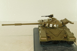 Т-64Б танк 1976, хаки, Танки: Легенды отечественной бронетехники №4, TLOB004, DeAgostini 1:43