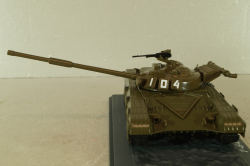 Т-64Б танк 1976, хаки, Танки: Легенды отечественной бронетехники №4, TLOB004, DeAgostini 1:43