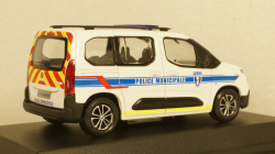Citroen Berlingo 2020 Police Municipale w/stripping, 155768, Norev 1:43