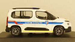 Citroen Berlingo 2020 Police Municipale w/stripping, 155768, Norev 1:43