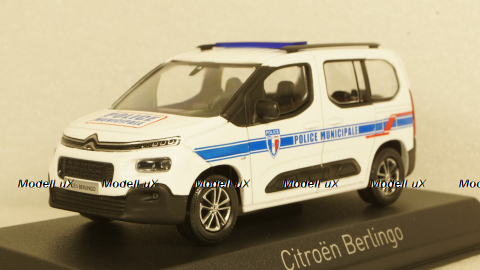 Citroen Berlingo 2020 Police Municipale, 155767, Norev 1:43