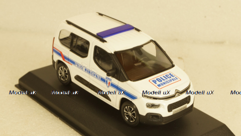 Citroen Berlingo 2020 Police Municipale, 155767, Norev 1:43