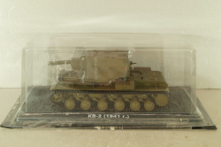 КВ-2 Тяжёлый танк 1941, хаки, Танки: Легенды отечественной бронетехники №5, TLOB005, DeAgostini 1:43