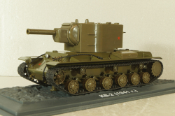 КВ-2 Тяжёлый танк 1941, хаки, Танки: Легенды отечественной бронетехники №5, TLOB005, DeAgostini 1:43