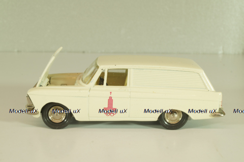 Москвич-434 А6, кремовый, Олимпиада 80, Тантал/Радон 1:43