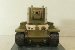 КВ-2 Тяжёлый танк 1941, хаки, Танки: Легенды отечественной бронетехники №5, TLOB005, DeAgostini 1:43