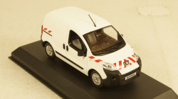 Peugeot Bipper 2009 - White with red striping, 479868, Norev 1:43