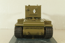 КВ-2 Тяжёлый танк 1941, хаки, Танки: Легенды отечественной бронетехники №5, TLOB005, DeAgostini 1:43