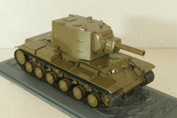 КВ-2 Тяжёлый танк 1941, хаки, Танки: Легенды отечественной бронетехники №5, TLOB005, DeAgostini 1:43