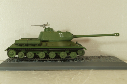 ИС-2 танк, хаки 1945, Танки: Легенды отечественной бронетехники №11, TLOB011, DeAgostini 1:43