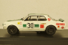Nissan Skyline GT-R Racing #30, white/green,  kyo3026B, Kyosho 1:43
