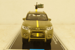 Renault Arkana Ukraine Territorial Forces Gun Truck (Kharkiv 2022), TruckTyr 1:43