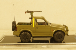 Mitsubishi Pajero 2 Ukraine Territorial Forces Gun Truck (Chernobaevka 2022), TruckTyr 1:43