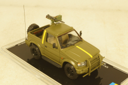 Mitsubishi Pajero 2 Ukraine Territorial Forces Gun Truck (Chernobaevka 2022), TruckTyr 1:43