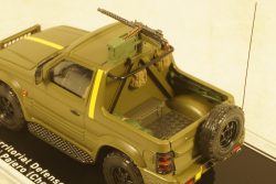 Mitsubishi Pajero 2 Ukraine Territorial Forces Gun Truck (Chernobaevka 2022), TruckTyr 1:43