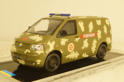 Volkswagen Transporter 5 "Demining" VSU (Kiev 2022), TruckTyr 1:43