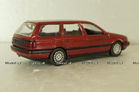 Volkswagen Passat Variant (B3) 1988, red, 1015R,Schabak 1:43