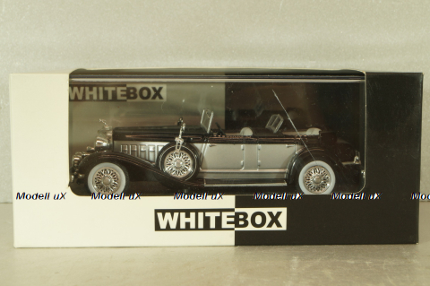 Chrysler Imperial Le Baron phaeton 1933, black/silver,  WB114, WhiteBox 1:43
