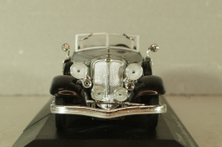 Chrysler Imperial Le Baron phaeton 1933, black/silver,  WB114, WhiteBox 1:43