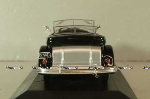 Chrysler Imperial Le Baron phaeton 1933, black/silver,  WB114, WhiteBox 1:43