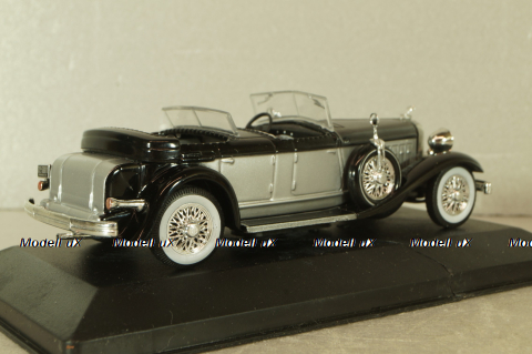 Chrysler Imperial Le Baron phaeton 1933, black/silver,  WB114, WhiteBox 1:43