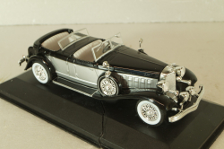 Chrysler Imperial Le Baron phaeton 1933, black/silver,  WB114, WhiteBox 1:43