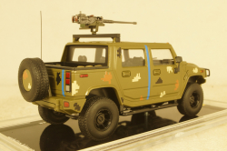 Hummer H2 SUT Ukraine Territorial Forces Gun Truck (Odessa 2022), TruckTyr 1:43