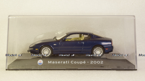 Maserati Coupe, metallic-dark blue, Leo Models 1:43
