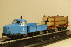 Грузовая автодрезина ГМД-4 с грузом, TruckTyr 1:43