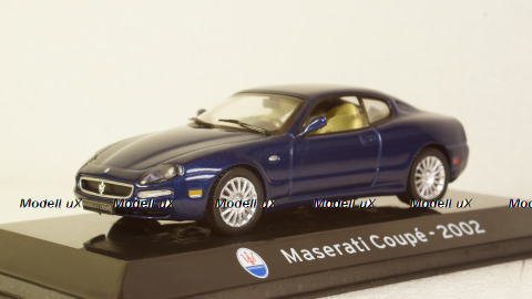 Maserati Coupe, metallic-dark blue, Leo Models 1:43