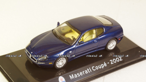 Maserati Coupe, metallic-dark blue, Leo Models 1:43
