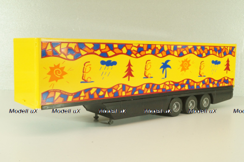 П/прицеп yellow, LBS (Eligor) 1:43