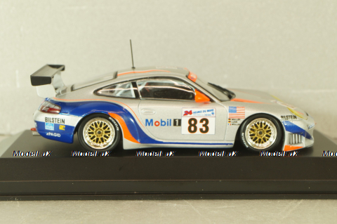 Porsche 911 GT3 R #83 24h Le Mans, silver, Minichamps 1:43