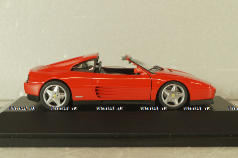 Ferrari 348 TS targa 1989, red, 1020, Herpa 1:43