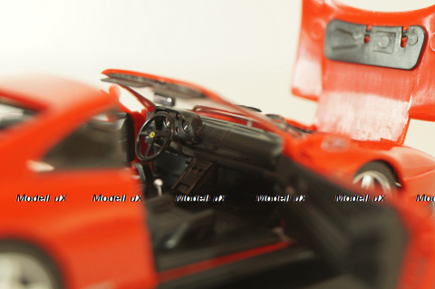 Ferrari 348 TS targa 1989, red, 1020, Herpa 1:43