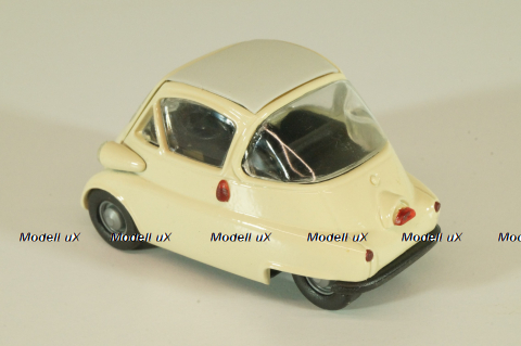 BMW Isetta 1955, white, 1150wh, Gama 1:43