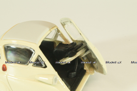 BMW Isetta 1955, white, 1150wh, Gama 1:43