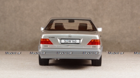 Mercedes S500 W140 1994 silver, iScale 1:18