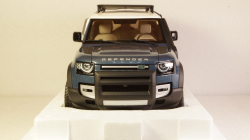 Land Rover Defender 90 2020 tasman blue, Almost Real 1:18