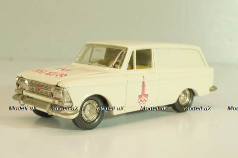 Москвич-434 А6, кремовый, Олимпиада 80, капот 2 зажима,Тантал/Радон 1:43 Новый