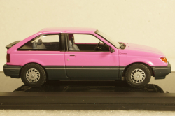 Isuzu Gemini 1500 C/C, pink/black 1987, Norev 1:43