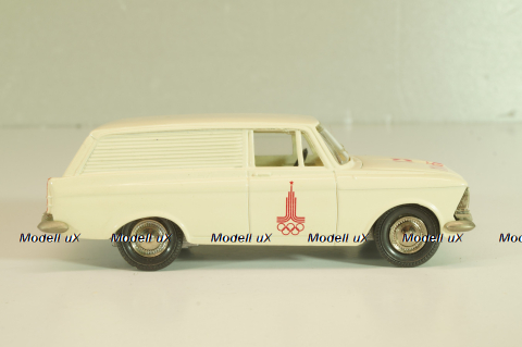Москвич-434 А6, кремовый, Олимпиада 80, капот 2 зажима,Тантал/Радон 1:43 Новый